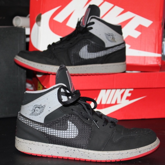 Nike Jordan 1 Retro 89 Black Cement 599873-003 - Picture 1 of 8